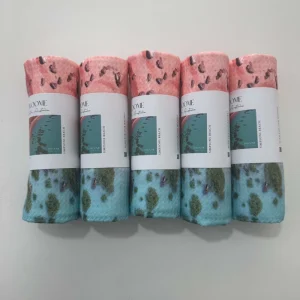 Custom Printed Waffle Weave Microfiber Kitchen Towel Cleaning Kitchen Towels Personalized Tea Towel