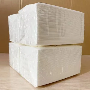 Custom Printing Commercial 3 Ply Thickened Soft Pack Table Facial Tissues Paper With Transparent for Hotel