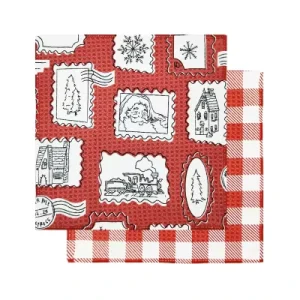 Custom Printing Microfiber Premium Kitchen Dish Hand Towels Tea Towels Three Kitchen Towel Set