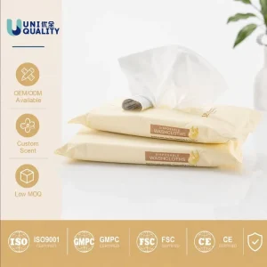 Custom Private Label Household Flushable Wet Wipes Safe Toilet Eco friendly Clean Skin Wipes