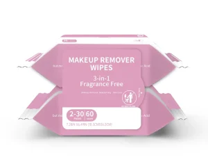Custom Private Label OEM Eco Friendly Biodegradable Feminine Makeup Remove Wipes Deep Cleansing Face Eyes Lips Extra Soft