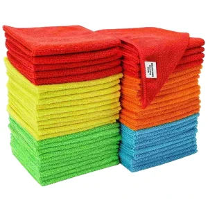 Custom Quick Dry Microfiber Cleaning Cloth Car Wash Home Kitchen Towels for Dish