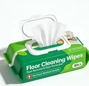 Custom Quick Dry Non Woven Soft Floor Cleaning Wipes Best Selling Zhejiang Eco Friendly Residue Free Lint Free Flushable Daily