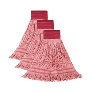 Custom Replacement Heavy Duty Long End Synthetic Cotton Mop Head for School Hotel and Commercial Industrial Use
