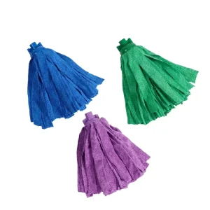 Custom Replacement Mop Head Absorbent Mop Strips Microfiber Strip Terry Cloth Cleaning Floor Wet Mop Heads