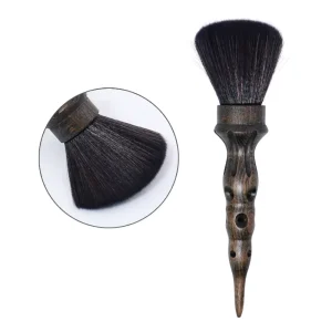 Custom Retro Super Soft Neck duster Brush for Salon Stylist Barber Hairdressing Neck Shaving Brush