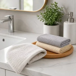 Custom Reusable Microfiber Cloth Set 30x40cm 300GSM+ Super-Absorbent Household Cleaning Rags for Kitchen and Home