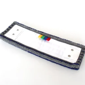 Custom Reusable Microfiber Striped Mop Pad Microfiber Mop Pads Household Reusable Flat Mop