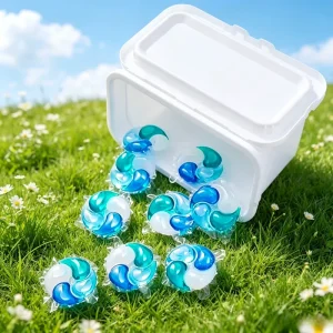 Custom Scent Booster Eco-Friendly Detergent Pods for Automatic Machine Washing