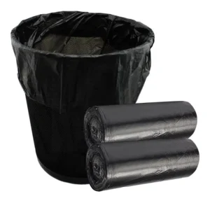 Custom Sizes Colors Printed HDPE Recycled Heat Seal Flat Opening Garbage Bags Roll Carton Packed Disposable Custom Thickness