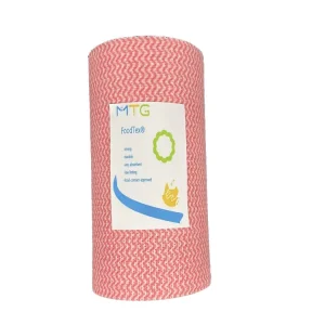 Custom Spunlace Nonwoven Cellulose Polyester Blend Kitchen Disposable Cleaning Cloth Wipes Roll OEM ODM Available