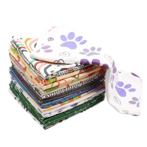 Custom Sublimation Printed Rectangular Microfiber Kitchen Cloths Lightweight Reusable & Washable Dish Cleaning Towels