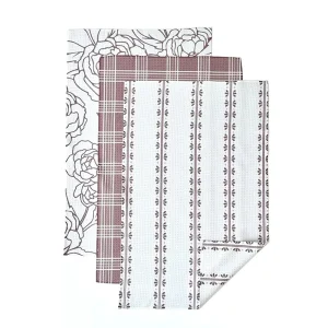 Custom Sublimation Waffle Weave Microfiber Kitchen Tea Towel Super Absorbent Quick Dry Eco Friendly Soft Dish Cloth Design