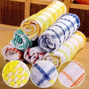 Custom Tableware Dishcloths Plate Cloths Daily Cooking Baking Dish Towels Kitchen Rags