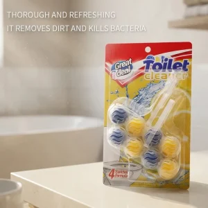 Custom Toilet Hanging Ball Bowl Cleaner Flush Deodorizer Air Freshener Factory Direct