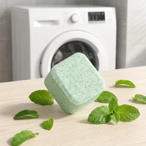 Custom Washing Machine Cleaner Descaler Deep Cleaning Effervescent Tablets for Inside Drum Laundry