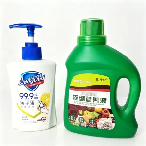 Custom Waterproof Oil-proof Transparent High Adhesive Vinyl Bronzing Labels Hand Wash Body Scrub Daily Cosmetic Packaging