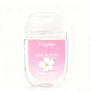 Custom logo 70% Travel Size with Carabiner Clip 30ml Mini Hand Sanitizing Gel Hydroalcoolique Antibacterial Portatil