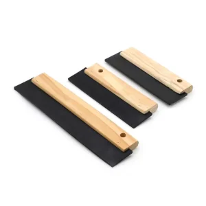 Customer Logo Printing Rubber Squeegee 20cm 30cm 40cm 45cm Rubber Scraper