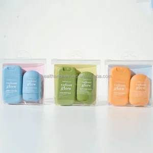 Customer logo 30ml 1OZ Cute Moisturizing Hydrating Skin Care Hand Care Hand Cream Sanitizer Kit