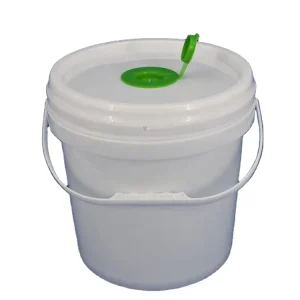 Customised Gym Wet Wipes Plastic Bucket in 3L 4L 5L 8L 9L 10L Sizes Made of Durable PP Material