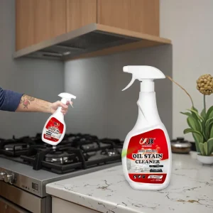 Customizable 500ml Heavy Duty Spray Degreaser Liquid Oil Stain Cleaner for Kitchen Surfaces and Dishes