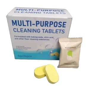 Customizable Color Fragrance Multi Purpose Cleaning Tablets Eco Friendly Detergent for Floor Window Glass