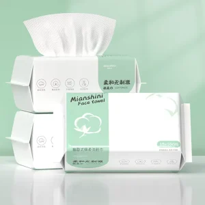 Customizable Disposable Facial Cleansing Towel Thickened Removable Dry Wet Dual-Use Makeup Tissue for Adults Factory
