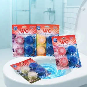 Customizable Solid Eco-Friendly Drain Cleaner with Stain Removal 2/4/5/6-Piece Pack OEM Toilet Cleaner