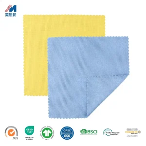 Customizable Waffle Weave Microfiber Kitchen Cleaning Towels Factory Direct Highly Absorbent Lint Free Reusable Cloth