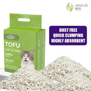 Customization Biodegradable Eco Friendly Flushable Low Dust Tofu Cat Litter Sand