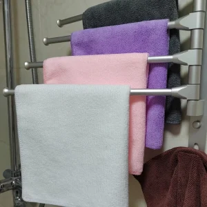 Customize New Design Custom Color Microfiber Absorbent Kitchen Dish Cleaning Cloth Small Kitchen Cleaning Towel