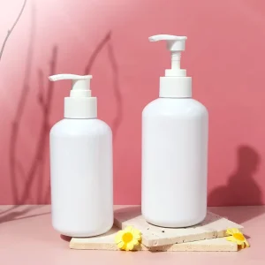 Customized 500ml PET Plastic Hand Sanitizer Shower Gel Face Cream Facial Cleanser OEM ODM Available Body Lotion Bottle