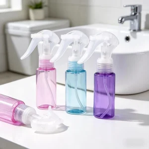 Customized 60ml Pet Portable Travel Size Hand Sanitizer Holder Alcohol Trigger Spray Bottle