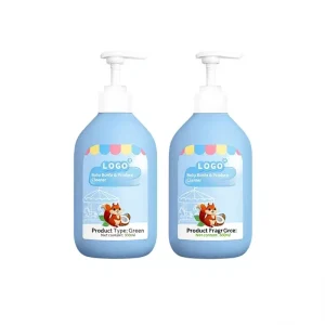 Customized Baby Bottle Cleaner Tableware Toy Food Grade Detergent OEM Fruit Vegetable Cleaning Liquid Private Label Melon
