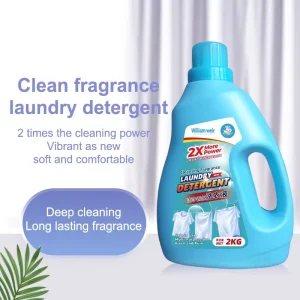 Customized Brand Lavender Scent Bottled Laundry Liquid Detergent Eco Friendly for Hand Wash Machine Wash