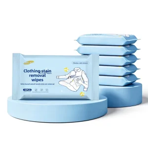 Customized Clothing Stain Removal Wipes for Jackets, Individually Wrapped, 10-Piece