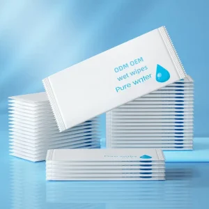Customized Disposable Non-Woven Material Extra Soft Single-Hand Wet Wipes for Small Businesses Cleansing Wipes