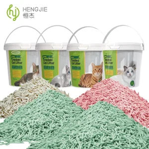 Customized Eco friendly Biodegradable Natural Plant based Tofu Clumping Cat Litter Flushable 99% Dust Free Odor