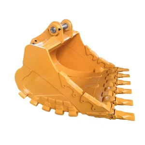 Customized Excavator Bucket Heavy Duty Rock Digger Stone Bucket for 1 200 Ton Excavator