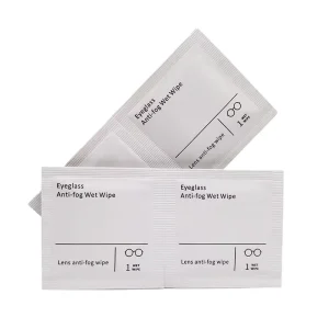 Customized Eyeglass Wipes Anti-Fog Wet Wipes