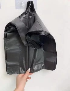 Customized Factory Direct Sale LDPE HDPE T-Shirt Colored Trash Garbage Bags 13 30 45 55 Gallon Plastic Garbage Bag