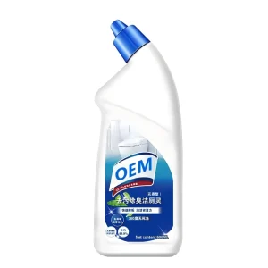 Customized Floral Household Disposable Eco-Friendly 600ml Liquid Toilet Cleaner 15%-30% Active