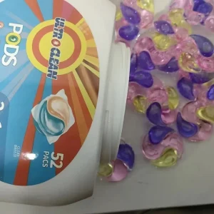Customized Fragrance Private Label 4-in-1 Eco Laundry Detergent Liquid Pods