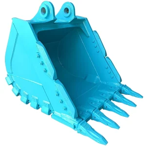 Customized Hard Rock Bucket for Excavator Heavy Duty Use Q355/Q460 Material ISO9001 Certified