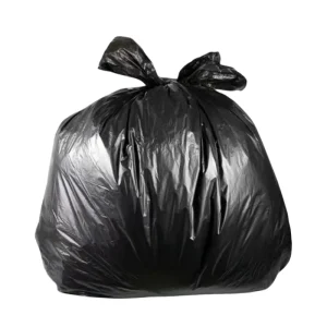 Customized Heavy Duty Plastic Trash Bags Roll Self Tie Wave Cut Heat Seal Contractor Garbage Bags Printed Household Trash Bags