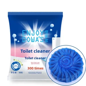 Customized Household Blue Bubble Toilet Cleaner Solid Lemon Scent 50g Deodorizing Deep Cleaning Tablets OEM Guangdong