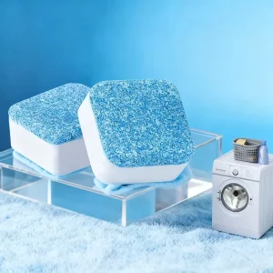 Customized Laundry Washing Machine Cleaning Tablets High Efficiency Washing Machine Cleaner