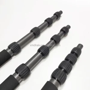 Customized Length Carbon Fiber Extension Stick with Spin Lock for Light Wight Microphone Support Rod