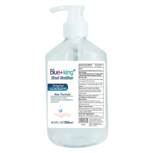 Customized Liquid Alcohol Hand Sanitizer Gel for Sterilization Scentless 500ml